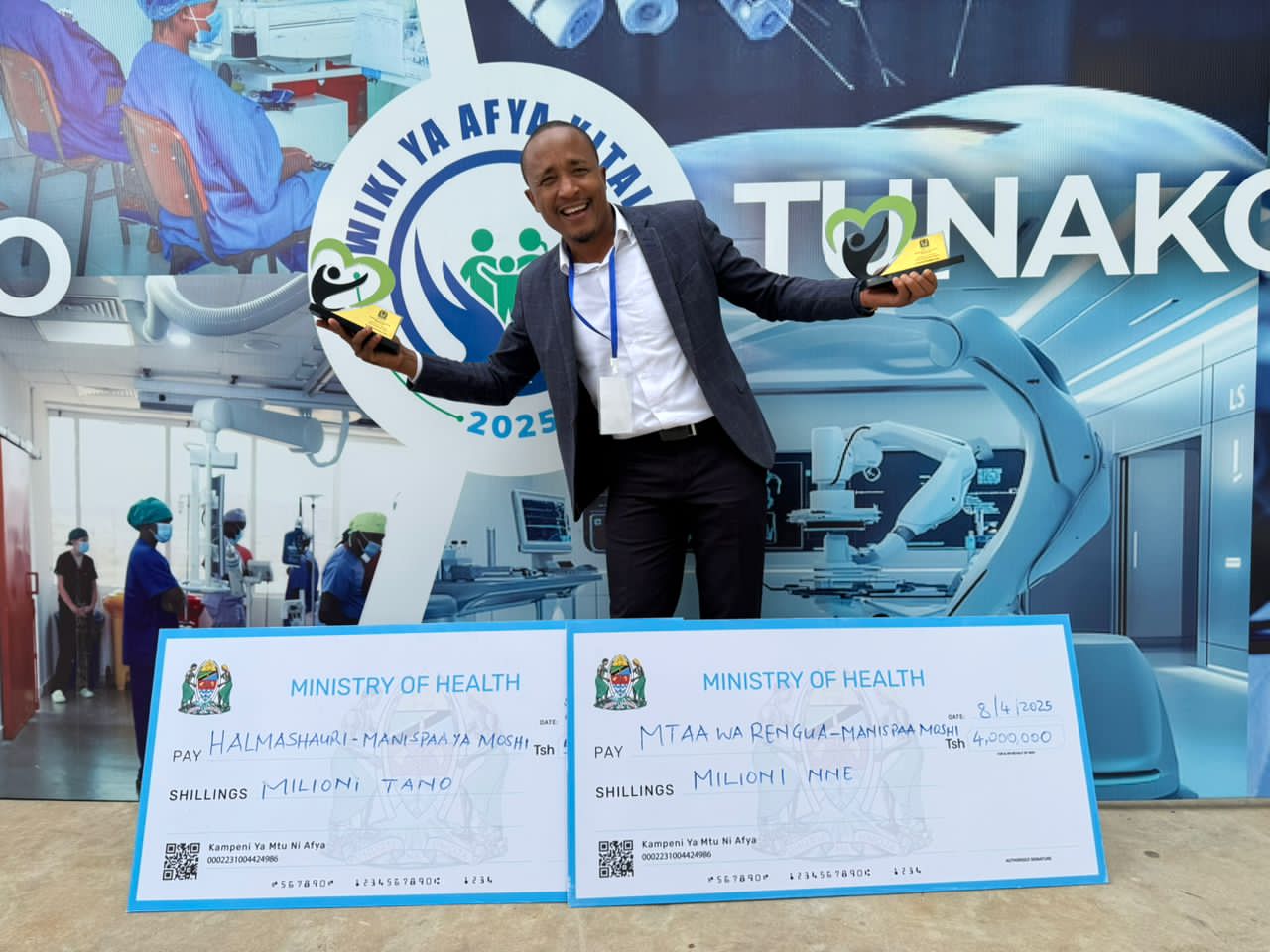Zawadi za kuongoza usafi Kitaifa